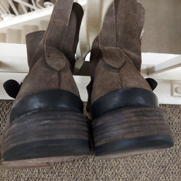 Rag & Bone Shearling Lined Ashford Moto Boots Sz 10 - Picture 11 of 12